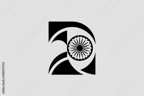 happy 79th independence day of india. freedom celebration with 79 years of indian glory and tricolor flag background.