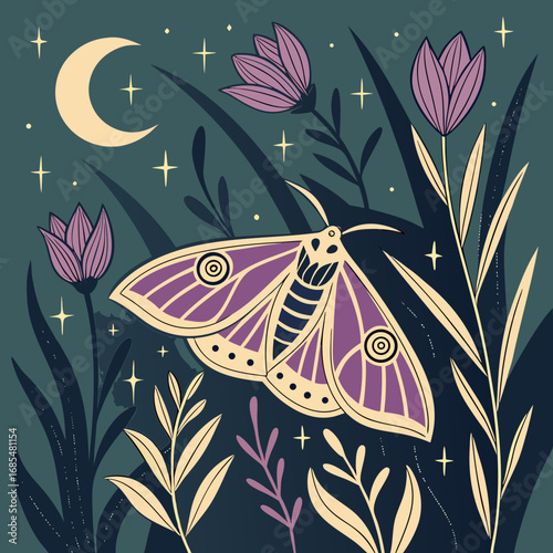 seamless pattern with butterflies