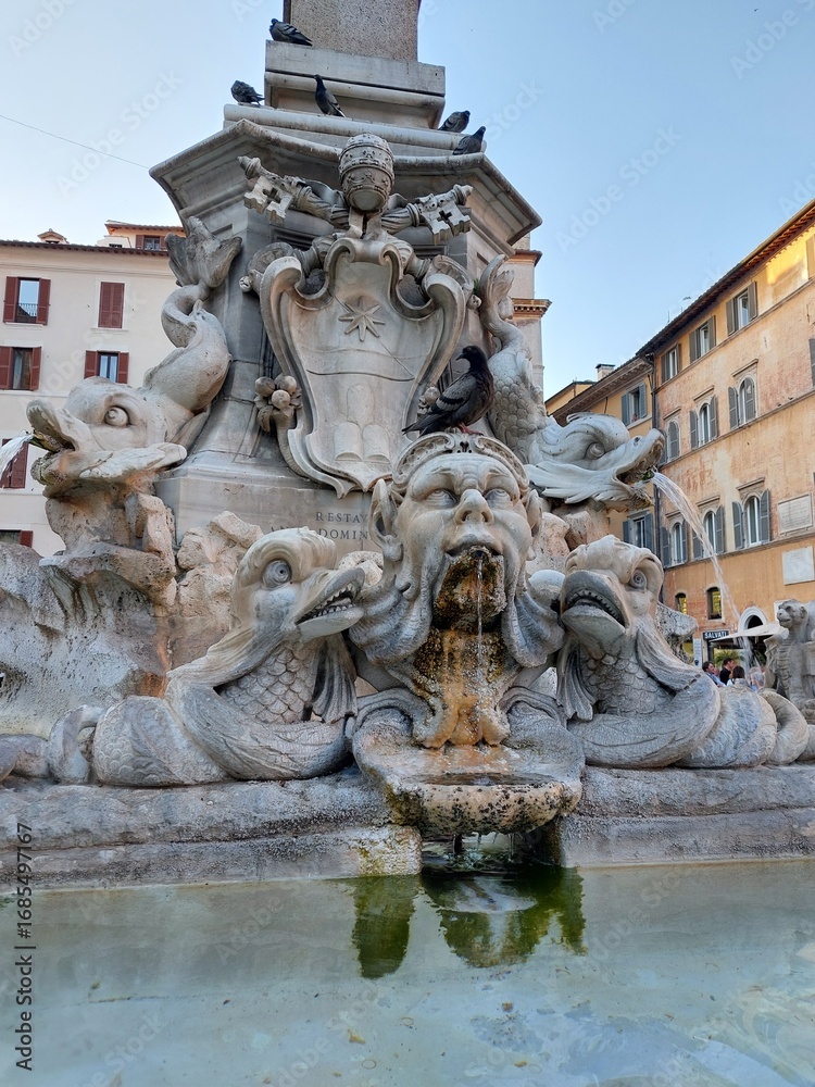 Obraz premium trevi fountain rome italy