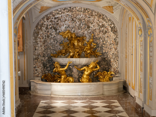 Interior del Palacio Real de La Granja de San Ildefonso, La Granja de San Ildefonso, Segovia, Castilla y León, España