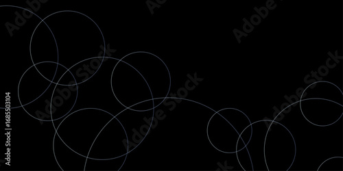 Abstract connecting and circles. Modern design background for report and project presentation template. Vector plexus circles for global communication background. use for banner, poster, wallpaper