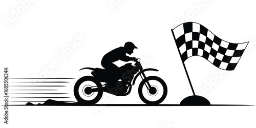 Racing Cars and Stripes Vector Set – Includes Angled Checkered Patterns, Finish Line Flags, Motocross Labels, and Speed Lines for Motorsport Graphics and Competitive Vehicle Wrap Designs