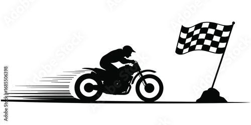 Racing Cars and Stripes Vector Set – Includes Angled Checkered Patterns, Finish Line Flags, Motocross Labels, and Speed Lines for Motorsport Graphics and Competitive Vehicle Wrap Designs
