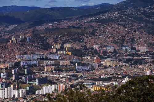 Wallpaper Mural Villages and buildings in downtown Caracas. Urban view of the streets of the capital city of Venezuela Torontodigital.ca