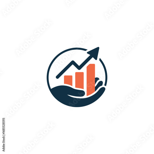 Free Download Modern Financial Logo Design | Finance, Investment and Banking Vector Icon - GFXLoad