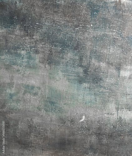 Abstract textured background featuring a blend of gray and blue tones with subtle brush strokes, creating a modern artistic atmosphere for design and creative projects
