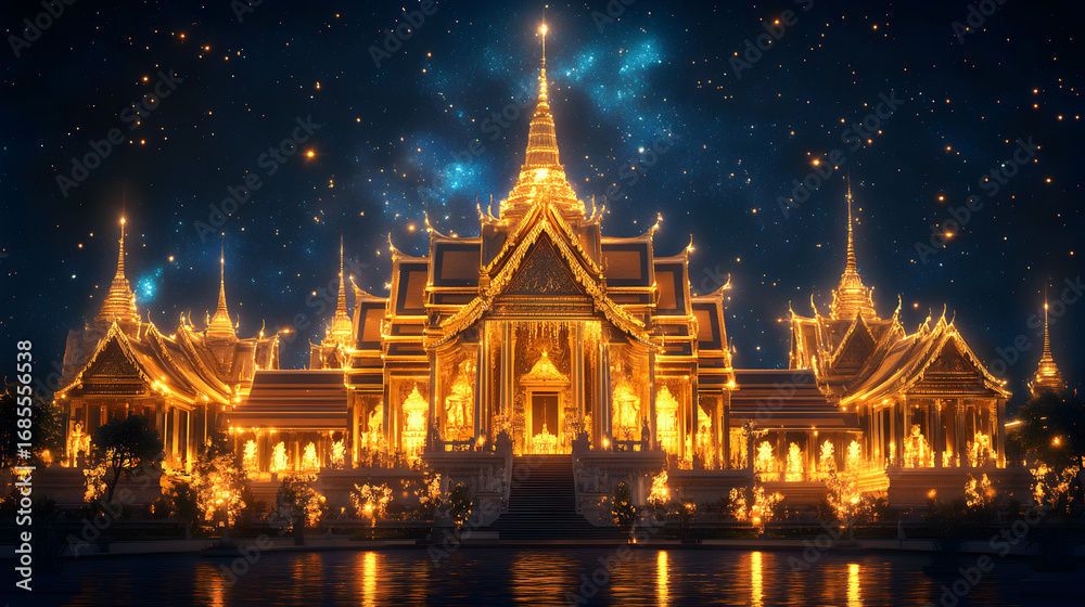 Obraz premium wat phra kaew in bangkok