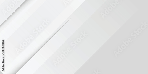 The paper image has a white background with several diagonal lines of varying opacity having a gray gradation. Suitable for businesses, companies simple abstract modern