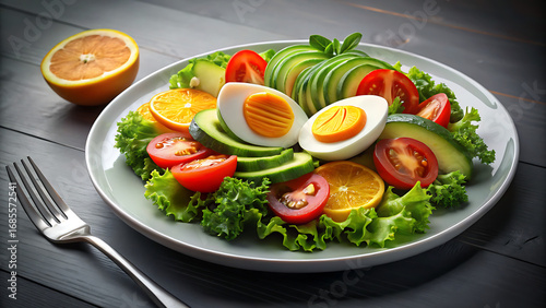 first food and vegetable fruits icon set 