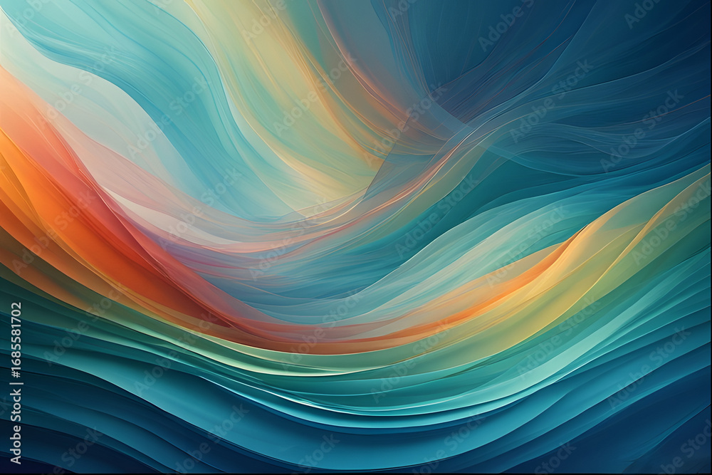 Obraz premium Orange_Fusion