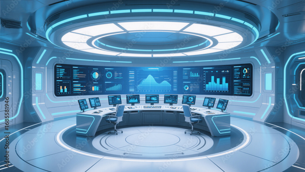 Obraz premium Technology E-commerce Booth