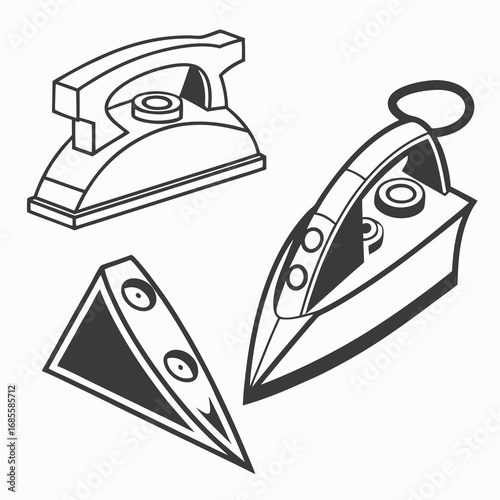 iron vector illustration