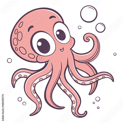 octopus cartoon character