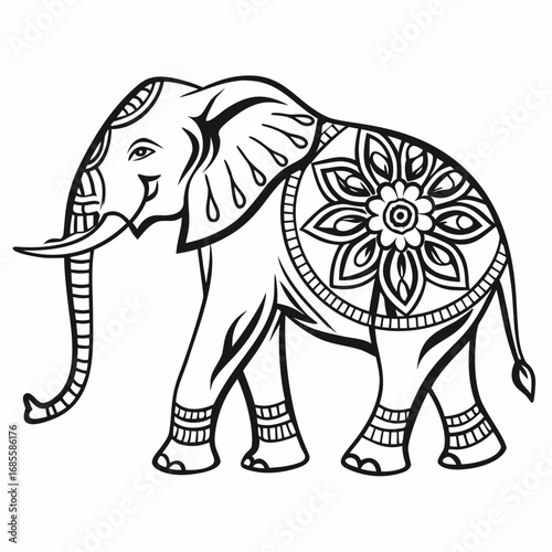 elephant vector illustration