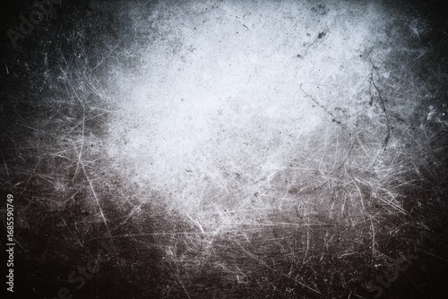grunge overlay effect with scratch and dust on black background, retro noisy grain dust texture for film or photo overlay effect on black background, old photo overlay texture