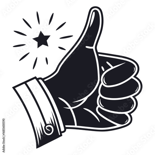 thumbs up and down