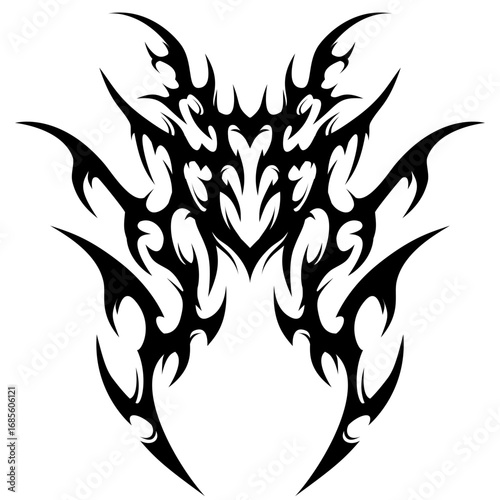 Neo tribal tattoo design symbol