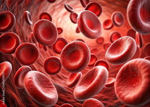 Red blood cells in motion