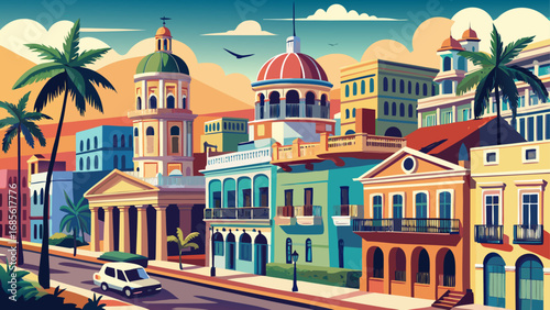 Havana’s Old Town, Cuba blends neoclassical architecture, pastel façades, lively plazas, and cobbled lanes, radiating the soul of Caribbean history, music, and cultural pride.