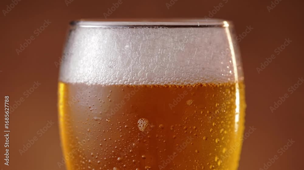burbujas en cerveza