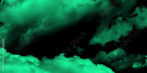  Abstract green smoke levitation with lighting, Atmospheric and mystic green smoke background. Background with a paper texture. orange background with faint texture. 