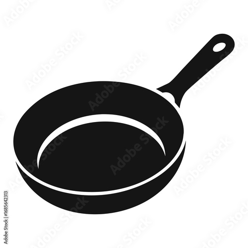 frying pan isolated on white