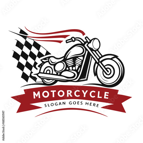 Bike race logo design 