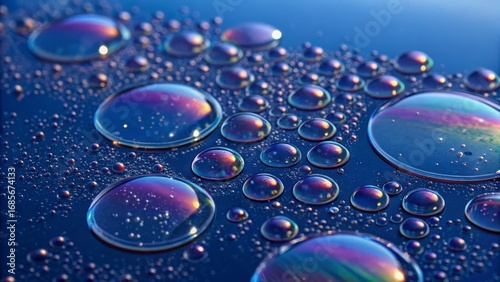 Iridescence Bubbles Macro P...
