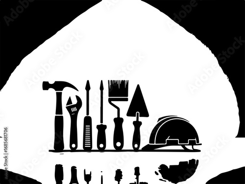 Essential Tools: Construction & Repair Icons"