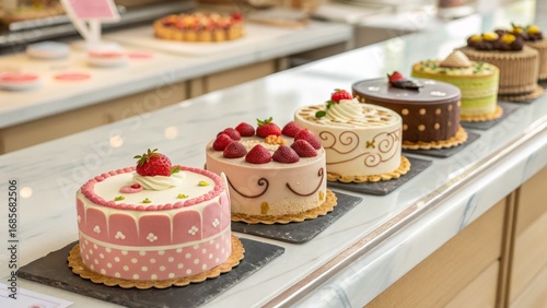 Strawberry and Cream Cakes ...