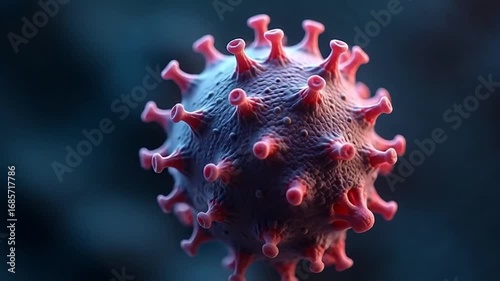 3D Coronavirus Visualization – Detailed SARS-CoV-2 Spike Structure in High Resolution