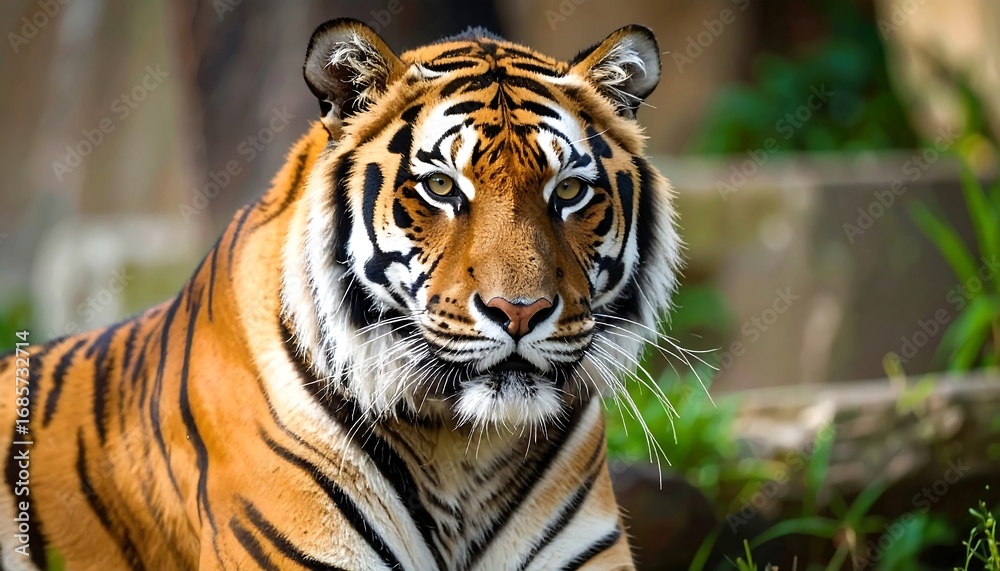 Obraz premium Close-up of a Sumatran Tiger