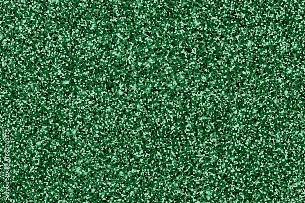 Fototapeta premium Green glitter texture. Abstract shiny holiday background.