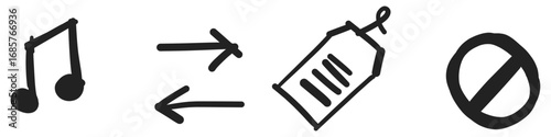 the music icon set