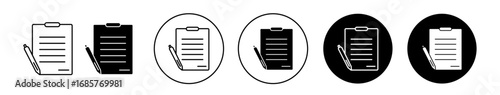wills and trusts icon set in black filled and outlined style. suitable for UI designs