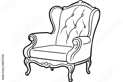 Mystical Armchair That Grants Wishes in an Enchanted Room Setting