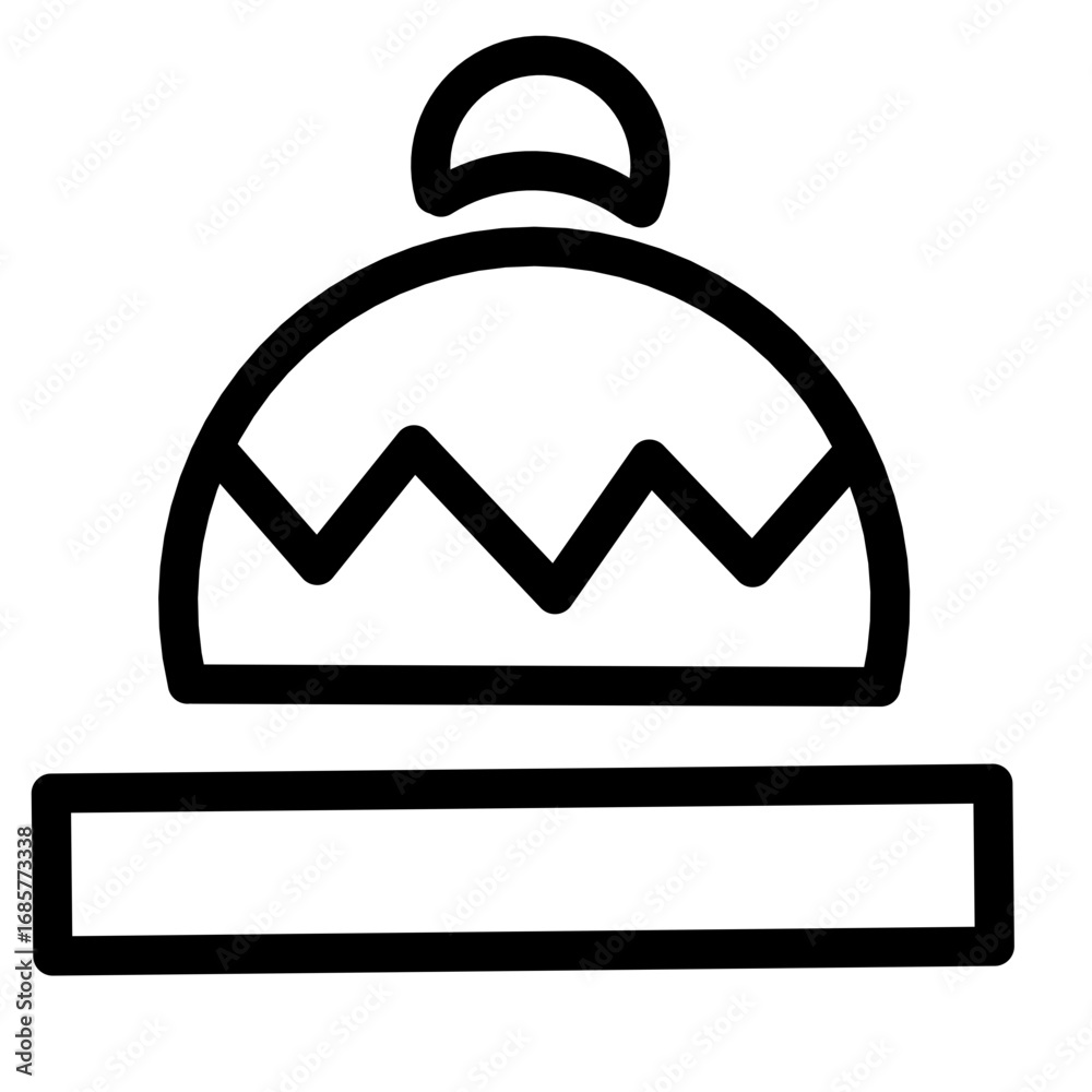 Obraz premium Christmas element icons. Vector Christmas collection.