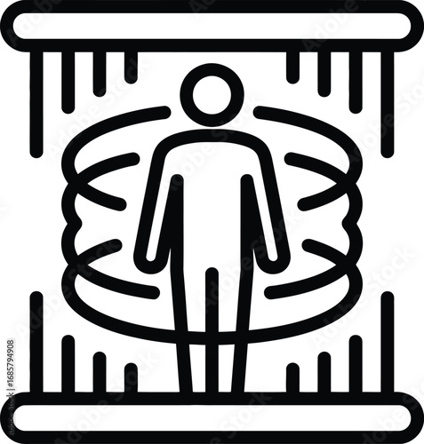 Genetic Engineering Icon.