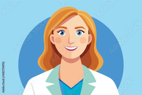 Healthcare professional with a friendly smile in a professional setting