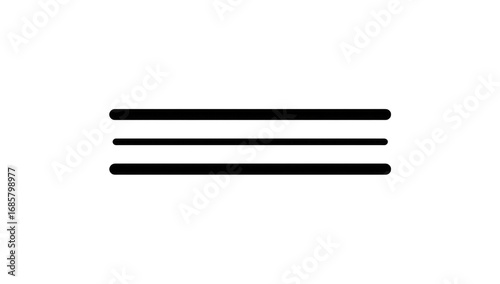 Three horizontal lines on a black background (1)