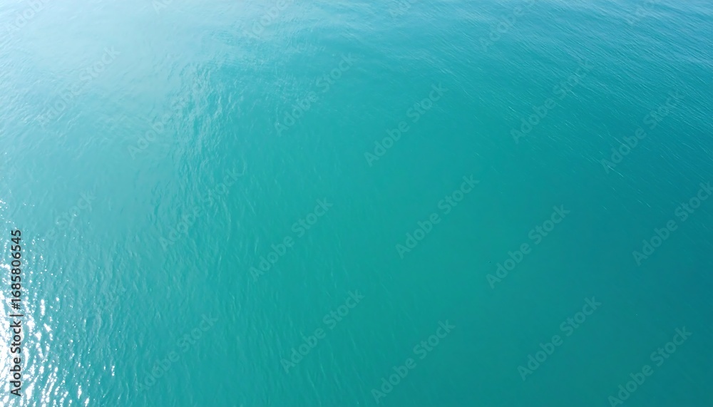 Obraz premium Calm turquoise water surface