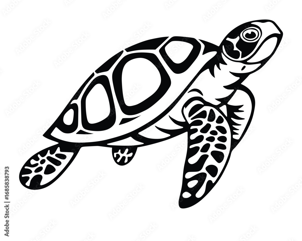 Fototapeta premium Turtle best icon vactor image.eps
