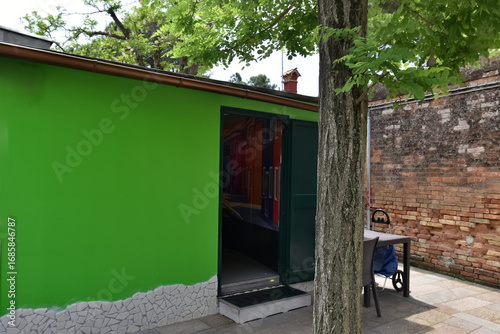 Colorful House in Burano Island