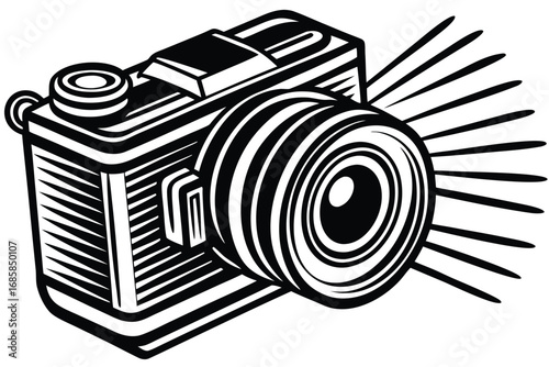 camera with motion detection vector