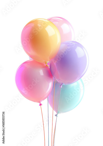 Colorful Bunch of Balloons
