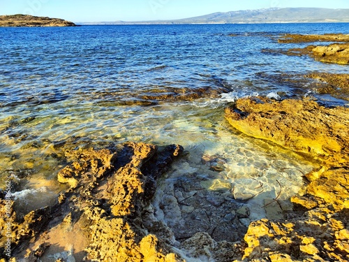 Spiaggia Su Pallosu nella penisola del Sinis