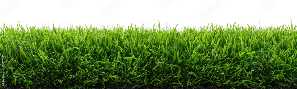 Fototapeta premium Lush green grass field (6)