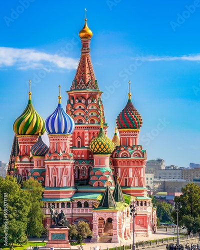 Vibrant Domes of Saint Basil's Cathedral