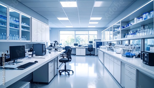 Modern sterile laboratory interior (1)