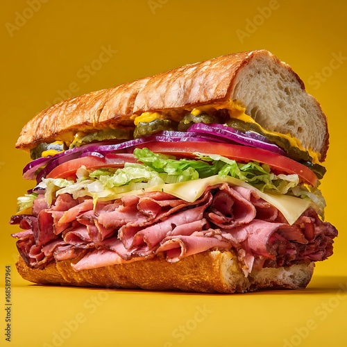 ham and cheese sandwich